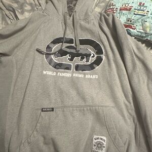 Heavy Gray Ecko Unltd Hoodie with Logo 2xl